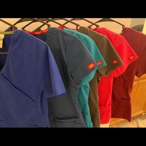 Scrub tops